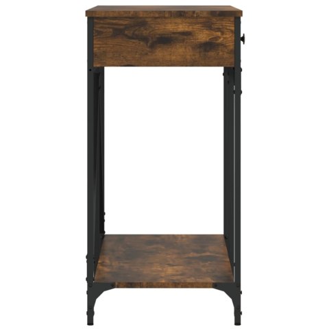 STOLIK KONSOLOWY, PRZYDYMIONY DĄB, 100X39X78,5 CM