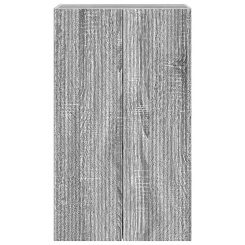 VidaXL Szafka pod telewizor 59,5 x 31 x 100 cm Szary Sonoma