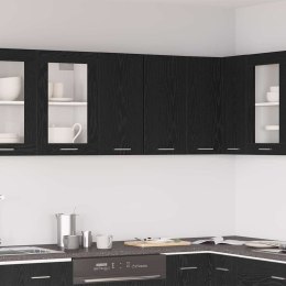 VidaXL Szafka wisząca Lyon Czarny Dąb 60 x 31 x 60 cm