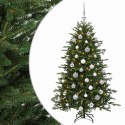 VidaXL Sztuczna choinka z bombką 120 cm 150 LED Ciepła biel