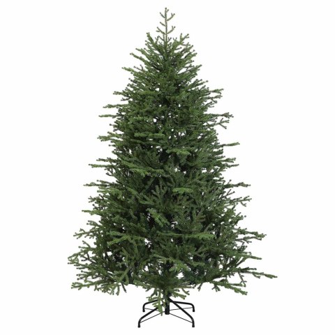 VidaXL Sztuczna choinka z bombką 120 cm 150 LED Ciepła biel