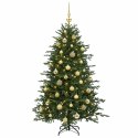 VidaXL Sztuczna choinka z bombką 150 cm 150 LED Ciepła biel