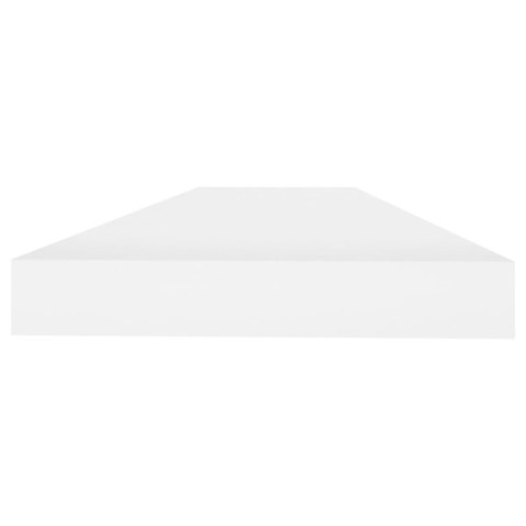 PÓŁKA ŚCIENNA DĘBOWO-BIAŁA 80X235X38CM