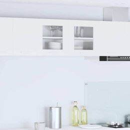 SZAFKA WISZĄCA BIAŁY 80 X 31 X 40 CM DREWNO INŻYNIERYJNE