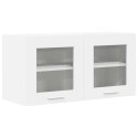 SZAFKA WISZĄCA BIAŁY 80 X 31 X 40 CM DREWNO INŻYNIERYJNE