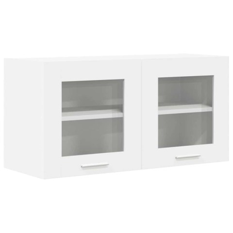 SZAFKA WISZĄCA BIAŁY 80 X 31 X 40 CM DREWNO INŻYNIERYJNE