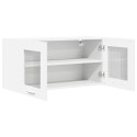 SZAFKA WISZĄCA BIAŁY 80 X 31 X 40 CM DREWNO INŻYNIERYJNE