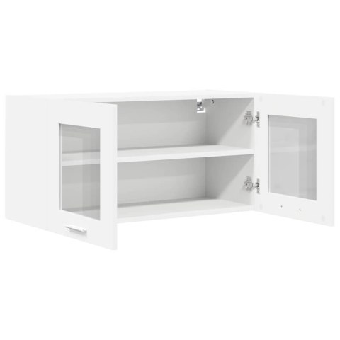 SZAFKA WISZĄCA BIAŁY 80 X 31 X 40 CM DREWNO INŻYNIERYJNE