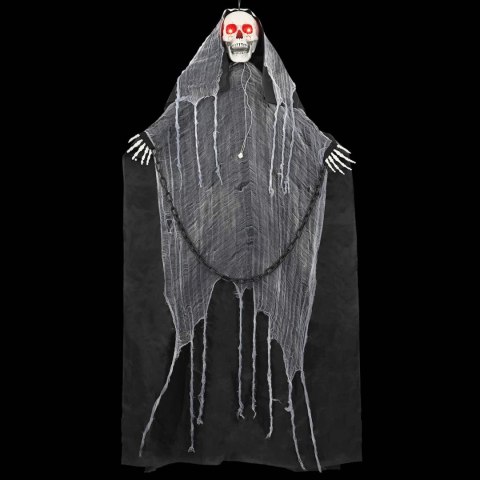 WISZĄCY PONURY ŻNIWIARZ NA HALLOWEEN SPOOKA CZARNY 112 X 164 CM