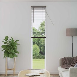 ŻALUZJA WENECKA CIEMNOBRĄZOWY ZE WZOREM 213 X 60 CM 25 MM PVC