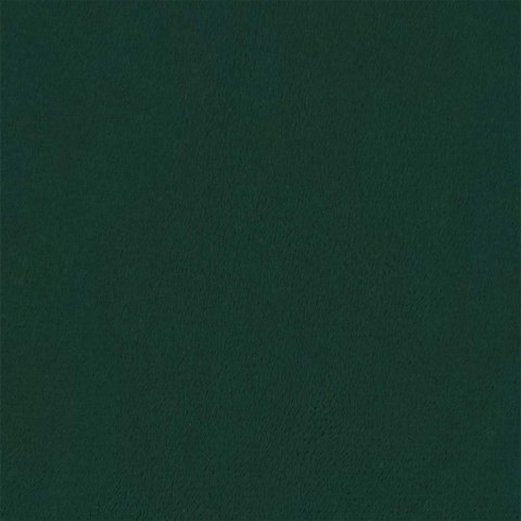 ŁÓŻKO KONTYNENTALNE Z MATERACEM I LED ZIELONY AKSAMIT 90X200 CM