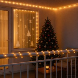 ŚWIĄTECZNY WĄŻ ŚWIETLNY LED 240 LED ŻÓŁTY 10 M