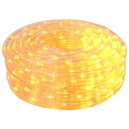 ŚWIĄTECZNY WĄŻ ŚWIETLNY LED 240 LED ŻÓŁTY 10 M