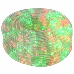 ŚWIĄTECZNY WĄŻ ŚWIETLNY LED 2400 LED CZERWONY & ZIELONY 100 M