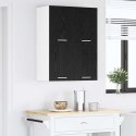 VidaXL Szafka wisząca Czarny Dąb i Biały 60 x 31 x 40 cm