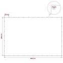 PLANDEKA 260G/M² 4X6M BIAŁA HDPE