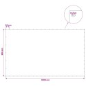 PLANDEKA 260G/M² 6X10M BIAŁA HDPE