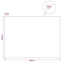 PLANDEKA PŁACHTA OCHRONNA 180G/M² 6X8M SZARA HDPE