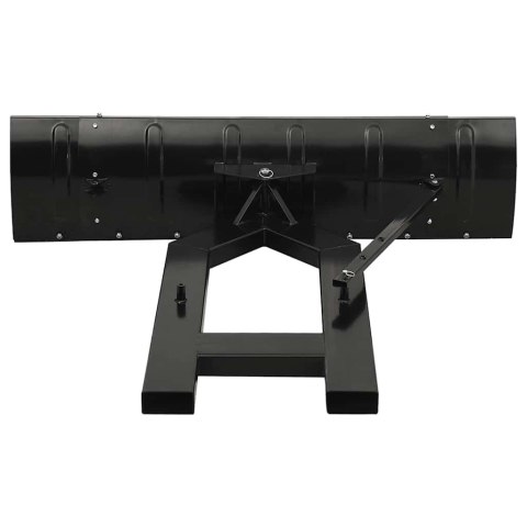PŁUG ŚNIEŻNY DO WÓZKA WIDŁOWEGO 150X38 CM REGULOWANY CZARNY