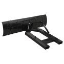 PŁUG ŚNIEŻNY DO WÓZKA WIDŁOWEGO 150X38 CM REGULOWANY CZARNY