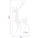 AKRYLOWE RENIFERY OZDOBNE 3 SZT. 128 CM NIEBIESKIE