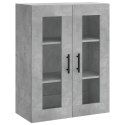 WITRYNKA, SZAROŚĆ BETONU 69,5X34X180 CM MATERIAŁ DREWNOPOCHODNY