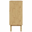 KOMODA SZAFKA Z SZUFLADAMI 76,5X39,5X90CMDREWNO SOSNOWE