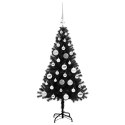 CHOINKA CZARNY 120 CM PVC