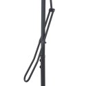 PARASOL OGRODOWY NA SŁUPKU STALOWYM 250X250CM ANTRACYTOWY