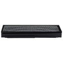 PRZENOŚNY GRILL KEMPINGOWY 60X22,5X33CM STALOWY – SKŁADANY NA WĘGIEL DRZEWNY
