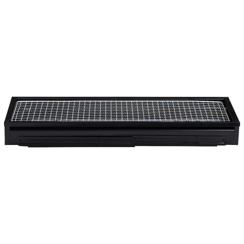 PRZENOŚNY GRILL KEMPINGOWY 60X22,5X33CM STALOWY – SKŁADANY NA WĘGIEL DRZEWNY
