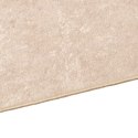 CHODNIK DYWANOWY MARSA KREMOWY 100 X 350 CM POLIESTER I PVC