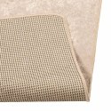 CHODNIK DYWANOWY MARSA KREMOWY 100 X 350 CM POLIESTER I PVC