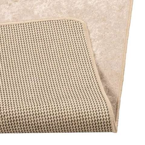 CHODNIK DYWANOWY MARSA KREMOWY 100 X 350 CM POLIESTER I PVC