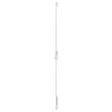 DRZWI DO STODOŁY CORONA 80 X 210 CM LITE DREWNO SOSNOWE BIAŁY
