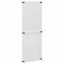 DRZWI DO STODOŁY CORONA 80 X 210 CM LITE DREWNO SOSNOWE BIAŁY