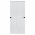 DRZWI DO STODOŁY CORONA 90 X 210 CM LITE DREWNO SOSNOWE BIAŁY
