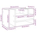 ORGANIZER NA BIURKO PRZYDYMIONY DĄB 44,5X24X25CM