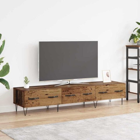 VidaXL Szafka pod telewizor 150 x 36 x 30 cm Stare drewno