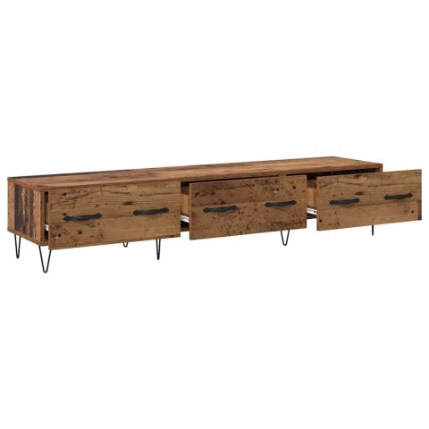 VidaXL Szafka pod telewizor 150 x 36 x 30 cm Stare drewno