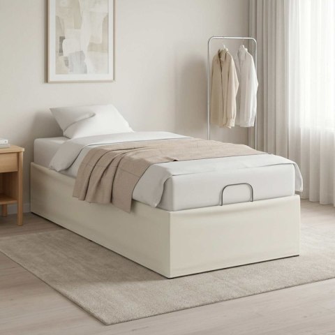 VidaXL Elektro Regulowany Stelaż Łóżka Biały 200 x 100 x 33,5 cm Stal
