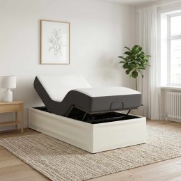 ELEKTRO REGULOWANY STELAŻ ŁÓŻKA BIAŁY 200 X 90 X 33,5 CM STAL