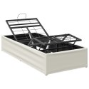 ELEKTRO REGULOWANY STELAŻ ŁÓŻKA BIAŁY 200 X 90 X 33,5 CM STAL