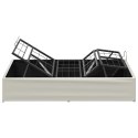 ELEKTRO REGULOWANY STELAŻ ŁÓŻKA BIAŁY 200 X 90 X 33,5 CM STAL