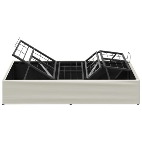 ELEKTRO REGULOWANY STELAŻ ŁÓŻKA BIAŁY 200 X 90 X 33,5 CM STAL