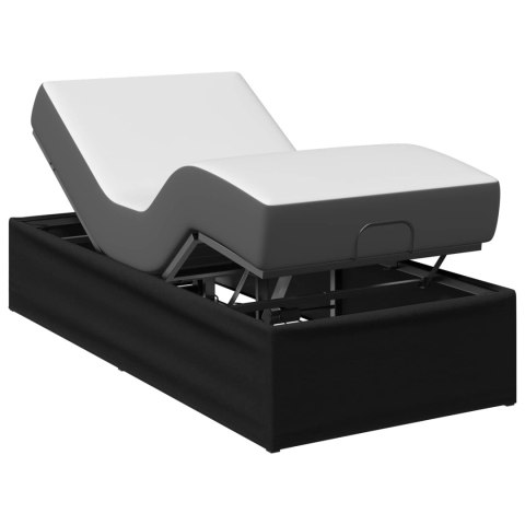 VidaXL Elektro Regulowany Stelaż Łóżka Czarny 200 x 100 x 33,5 cm Stal