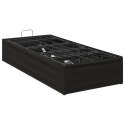 ELEKTRO REGULOWANY STELAŻ ŁÓŻKA CZARNY 200 X 100 X 33,5 CM STAL