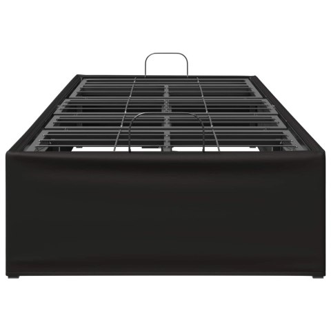 ELEKTRO REGULOWANY STELAŻ ŁÓŻKA CZARNY 200 X 100 X 33,5 CM STAL
