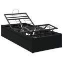 ELEKTRO REGULOWANY STELAŻ ŁÓŻKA CZARNY 200 X 80 X 33,5 CM STAL
