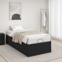 ELEKTRO REGULOWANY STELAŻ ŁÓŻKA CZARNY 200 X 80 X 33,5 CM STAL